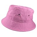 Gelante Solid Color 100% Cotton Bucket Hat for Women and Men Packable Travel Summer Beach Hat
