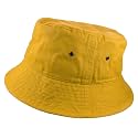Gelante Solid Color 100% Cotton Bucket Hat for Women and Men Packable Travel Summer Beach Hat