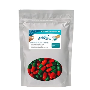 gelatin empty capsules size 0 500 mg pack of 1000 orange green size 0 500 mg