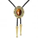 GelConnie Bolo Tie for Men Women Vintage Western Cowboy Necktie Adjustable