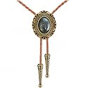 GelConnie Bolo Tie for Men Women Vintage Western Cowboy Necktie Adjustable