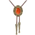 GelConnie Bolo Tie for Men Women Vintage Western Cowboy Necktie Adjustable