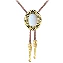 GelConnie Bolo Tie for Men Women Vintage Western Cowboy Necktie Adjustable