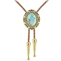 GelConnie Bolo Tie for Men Women Vintage Western Cowboy Necktie Adjustable