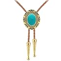 GelConnie Bolo Tie for Men Women Vintage Western Cowboy Necktie Adjustable
