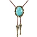 GelConnie Bolo Tie for Men Women Vintage Western Cowboy Necktie Adjustable