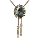 GelConnie Bolo Tie for Men Women Vintage Western Cowboy Necktie Adjustable