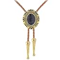 GelConnie Bolo Tie for Men Women Vintage Western Cowboy Necktie Adjustable