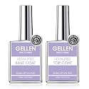 GELLEN 20ml Gel Base and Top Coat, Hema-Free, Curing Needed