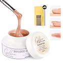 Gellen Builder Gel for Nail Extensions, Apex, Strengthener, 30g Nude