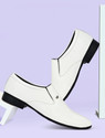 GELLWOJ Stylish White Shoes Slip On For