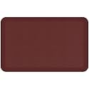 GelPro Designer Comfort Grasscloth Crimson Ergo-Foam Anti-Fatigue Kitchen Floor Mat, 20"x32"
