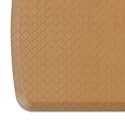 GelPro Elite Premier Gel &amp; Foam Anti-Fatigue Kitchen Floor Comfort Mat, 20" x 72", Basketweave Khaki