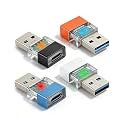 GELRHONR USB C to USB Adapter Type C Female to USB 3.0 Male,4Pack