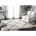 Premium Shaggy Carpet | Ultra Soft &amp; Thick Plush Rug | 9X12 FEET Modern Luxury Floor Carpet for Living Room &amp; Bedroom | Home Decor Carpet (Teal-Blue)