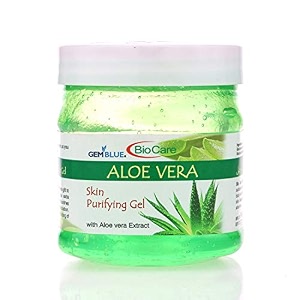 gemblue biocare soothing amp hydrating gel  500ml  lightweight moisturizing gel for face amp body  for all skin types  paraben-free 500 ml aloevera