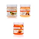 Gemblue Biocare Papaya Combo of Scrub, Gel and Cream (500 ML Each) for Face and Body Care