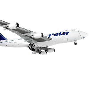 geminijets boeing 747-400f polar air cargo interactive series n450pa scale 1400