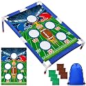 Gemscream Football Bean Bag Toss Game with 6 Bean Bags