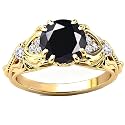Gemstone Vintage Rings for Women s925 Sterling Silver Round Cut 1.0 Carat Gemstone with Moissanite Promise Engagement Anniversary Ring for Her
