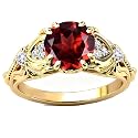 Gemstone Vintage Rings for Women s925 Sterling Silver Round Cut 1.0 Carat Gemstone with Moissanite Promise Engagement Anniversary Ring for Her