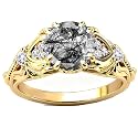 Gemstone Vintage Rings for Women s925 Sterling Silver Round Cut 1.0 Carat Gemstone with Moissanite Promise Engagement Anniversary Ring for Her