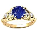 Gemstone Vintage Rings for Women s925 Sterling Silver Round Cut 1.0 Carat Gemstone with Moissanite Promise Engagement Anniversary Ring for Her