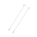 Gemsy Hooked Needle Set of 1 for Tailoring, Loop Turner Hook Sewing- Perfect Tools for Piping, Knots, Bias Tubing - Stainless Steel - Ideal for Button Looping, Trims, DIY