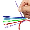 Gemsy Large Eye Plastic Needles - Pack