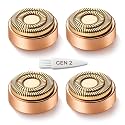 Gen 2 Replacement Heads for Finishing Touch Flawless Facial Hair Removal for Women, Also fits Profeir innobeaut gurelax EVIEY KRADAA VISOFO bikurpia Hair Remover Razor Generation 2 (Set of 4)