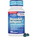 GenCare Nighttime Sleep Aid Diphenhydramine HCl 50mg, 96 Softgels | Compare to Unisom; Maximum strength PM sleep aid; helps you fall asleep faster &amp; stay asleep, sleeping pills