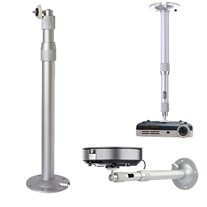 generic 360 degree projector ceiling wall bracket mount lcd holder stand extendable tilt swivel