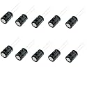 Generic 47uF 100V Electrolytic Capacitor (Round, Through-Hole Mount, Pack of 10)