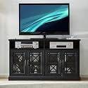 Generic 53"" TV Console/Storage Buffet Cabinet/Sideboard, Black- Wood Grain Finish
