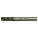 Generic 6x6 : HSS Straight Shank 4 Flute End Mill Cutting Cutter Drill Router Bit 6mm CNC Tool