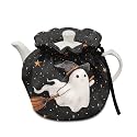 Generic Cute Ghost Teapot Dust Cover Insulated Breakfast Pot Kitchen Tea Cosy Tea Cozies with Cotton Keep Warm for Dining Room Coffee Table Desktop Decoration