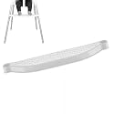 Generic High Chair Foot Rest, Adjustable, Polypropylene (PP), Non-Slip, Compatible with IKEA Antilop HighChair (White)
