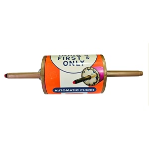 generic kite spool automatic button operated mechanism along with 2500 meters 9 cord cotton thread - multicolor