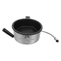 Generic Popcorn Maker Replacement Pot: 8oz Hot Air Kettle for Electric Popcorn Machine 2 Hole 15mm - Nonstick & Rapid Heat Easy to Clean for Home & Commercial Use