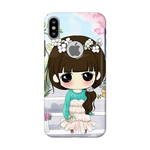 Generic PRINTFIDAA Cartoon Girl Printed Designer Hard