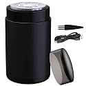 Generic Rechargeable Travel Electric Shaver Mini for Men, Wet & Dry Shaving, USB, Fast Charge 1 Hour, Minutes Shaving 60, Waterproof, Cleaning Brush and with Cable Charging