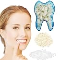 Generic Temporary Crowns - Repair Damaged and Missing Teeth, Realistic Oral Care Multiple Sizes(50PCS for Front Teeth), Nature