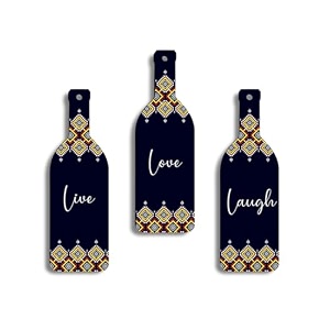 generic wall hanging decorative items  wall art  mda-bottle-set-001