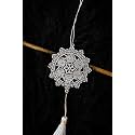 Islamic Car Hanging Dream Catcher Accessories Best for Your Car Interior Hanging, Gift, (Silver Panjentan Pak)
