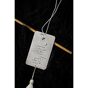 religioushindu culture car hanging dream catcher accessories best for your car interior ornament multipurpose use hanging gift silver vakra tunda