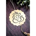 Ganesh Car Hanging Dream Catcher for Rear View Mirror | Religious Hindu Spiritual Ornament for Car, Home &amp; Office Décor | Multipurpose Hanging Accessory Item for Positivity &amp; Protection