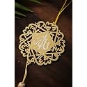 Stainless Steel Islamic Car Hanging Dream Catcher Accessories Best For Your Car Interior Hanging, Gift, (Mashallah)