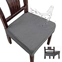Genina Waterproof Seat Covers for Dining Room Chairs, Rear Covered
