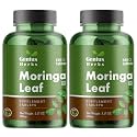 Moringa Leaf Tablets 500mg – Herbal Superfood Supplement | 180 Tablets x Pack of 2 | Natural Green Superfood for Energy, Immunity & Nutrition Support | Uncoated Tablets | Vegan, Non-GMO