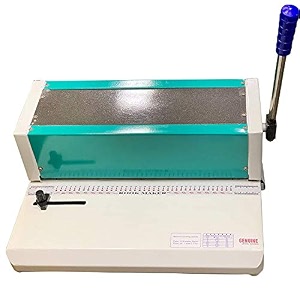 a4 12inch spiral binding machine 39 4mm holes with puch capacity 10 sheets metal body